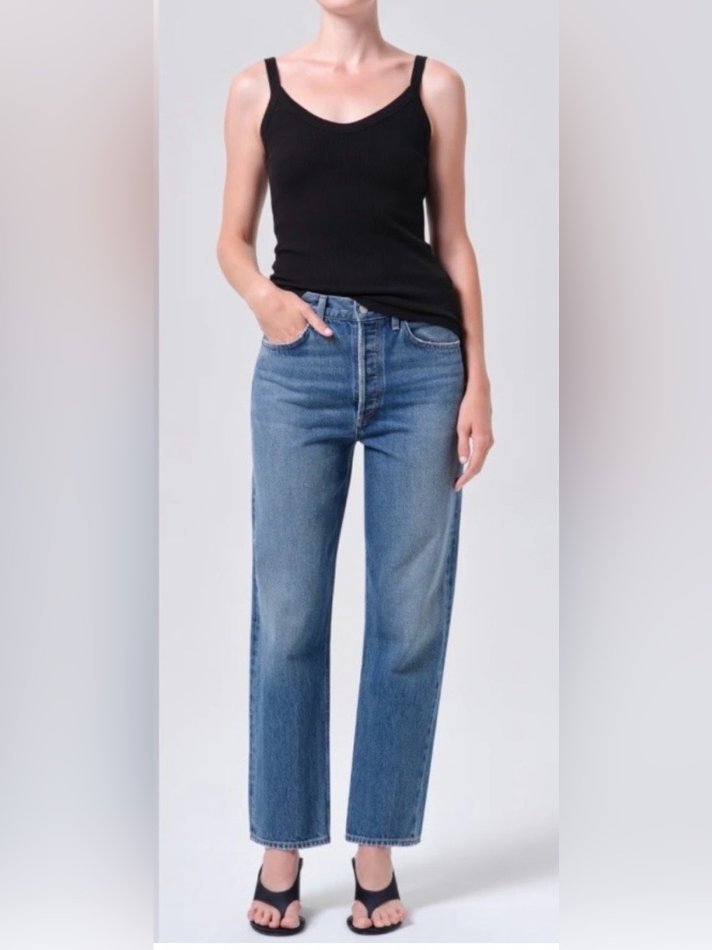 Agolde 90’s Mid-Rise Straight Leg Jeans Size 29 Nwt